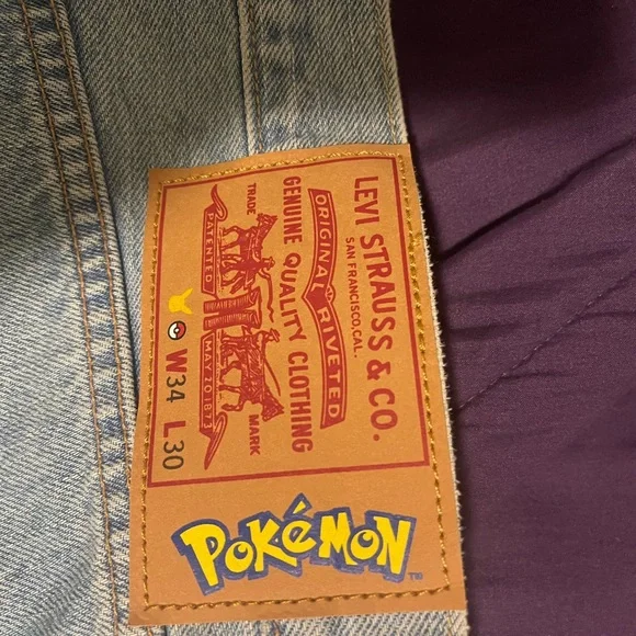 Pikachu Levis Jeans